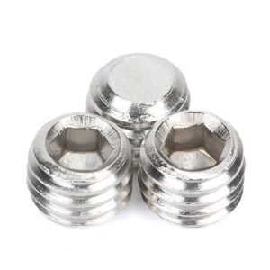 Hex Socket Set Screws with Flat Point