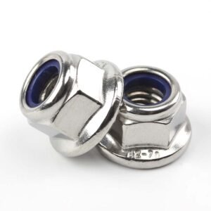 Hex flange nylon insert lock nut