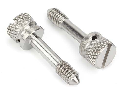 Knurled Thumb Screws with Waisted Shank