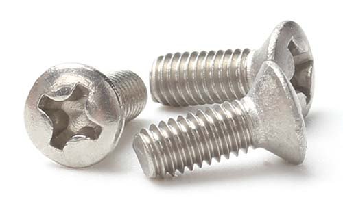 Phillips Raised Countersunk Head Screws