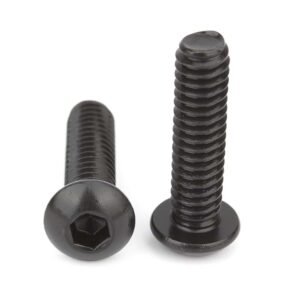 SS Black Oxide Hex Socket Button Head Screw