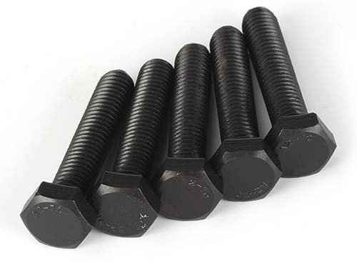 SS Black Oxide Hexagon Bolt DIN933