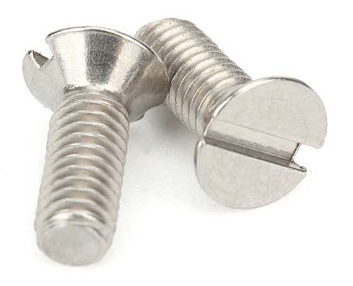 Slotted Countersunk Flat Head Screws