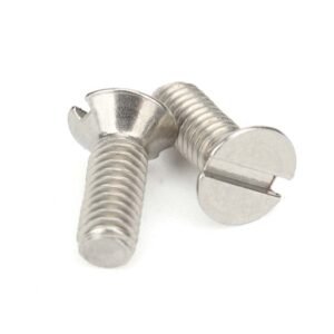 Slotted Countersunk Flat Head Screws
