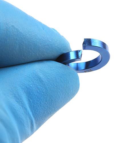 TC4 Titanium Alloy Anodizing Spring Washer