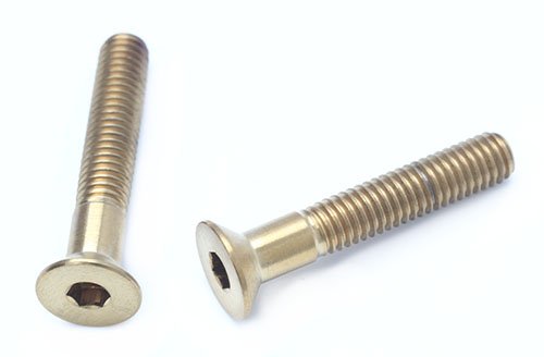 Titanium Flat Head Screws