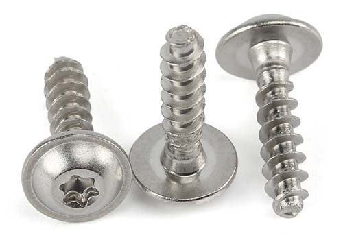 Torx Round Washer Head Tapping Screws for Plastic