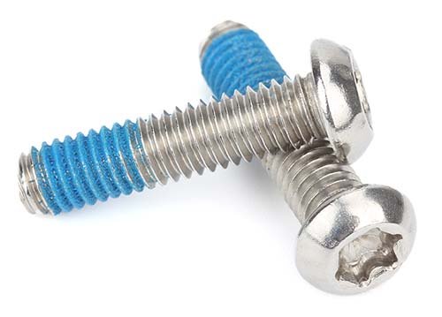 Torx Socket Button Head Coated Locking Screws