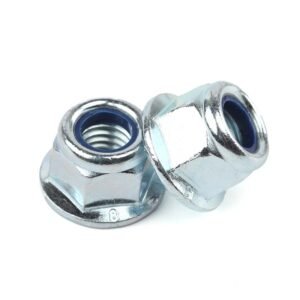 Nylon Insert Hex Lock Nut with Flange