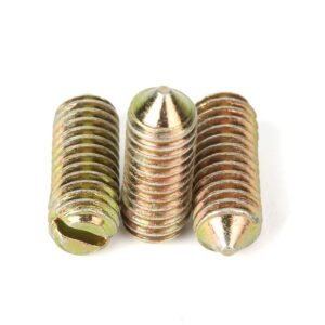 Slotted Cone Point Set Screw