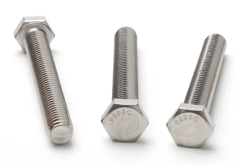ASTM F593 Stainless Steel Hex Bolts: Corrosion-Resistant Inch-Series for Harsh Environments