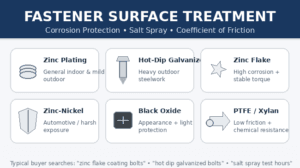 Fastener Surface Treatment and Corrosion Protection Guide