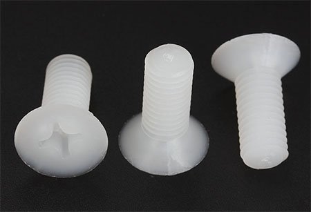 PVDF Phillips Countersunk Screw
