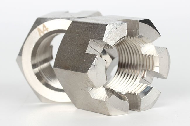 Hex Slotted Castle Nuts